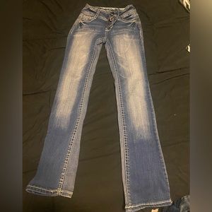 bootcut jeans size 1 regular